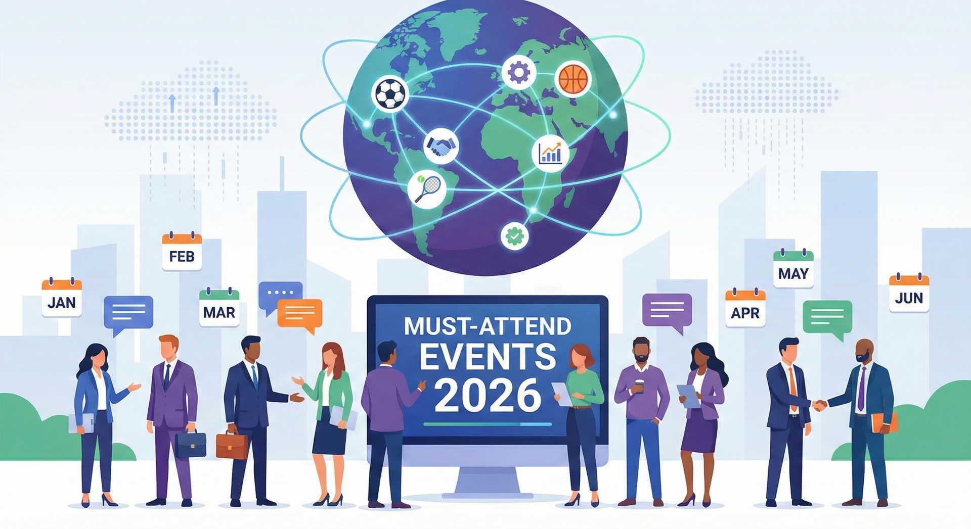 Events You Can’t Miss: Must-Attend Sports Business Industry Events in 2026 - Part 1 (January to June)